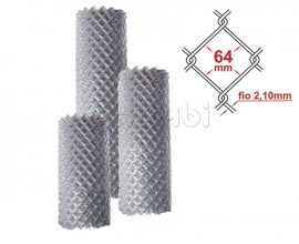 Alambrado Galvanizado Malha 2.1/2" fio 2,11 mm Altura 2m (preço por metro)