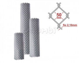 Alambrado Galvanizado Malha 2" fio 2,11 mm  Altura 1m (preço por metro)