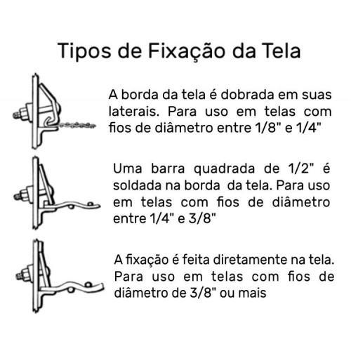 Peneira Mineração em Diversas malhas.